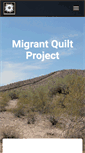 Mobile Screenshot of migrantquiltproject.org