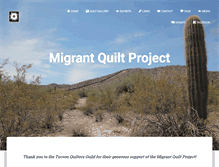 Tablet Screenshot of migrantquiltproject.org